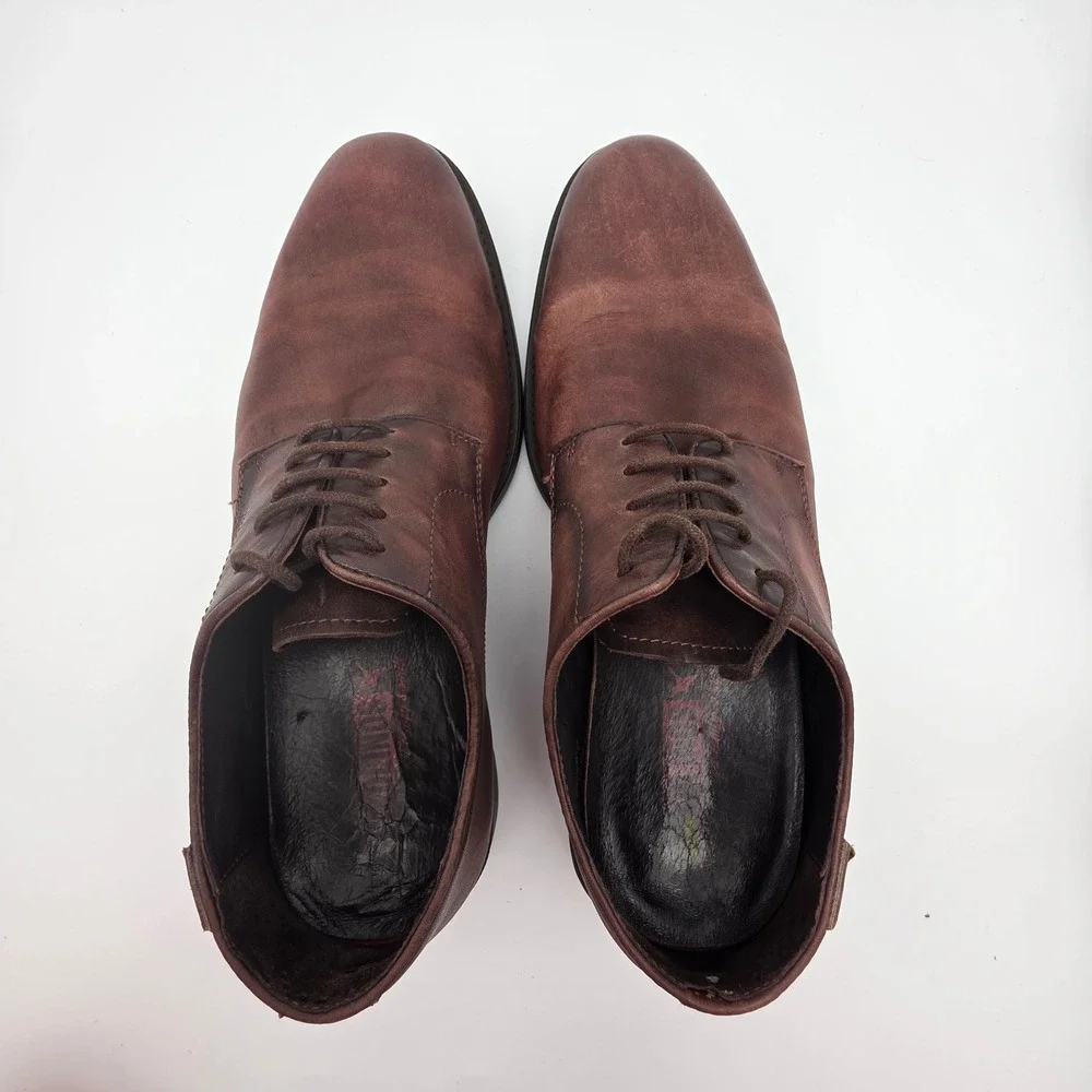 Pikolinos Derby Shoes‎ Men 42 9US Brown Leather Airgonemics Lace Up Dress Shoes